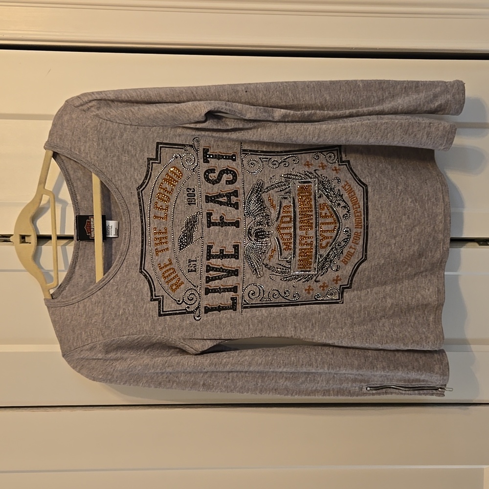 Womens Harley-Davidson long-sleeved tee